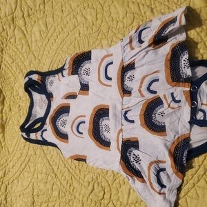 Posh Peanut Rainbow 3-6 Racerback Twirl